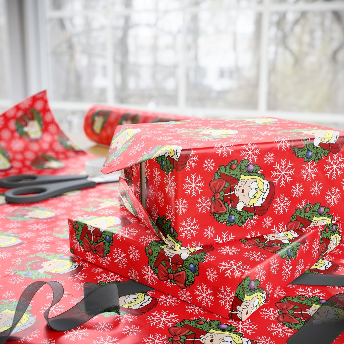 Lizzie McGuire Christmas Wrapping Paper