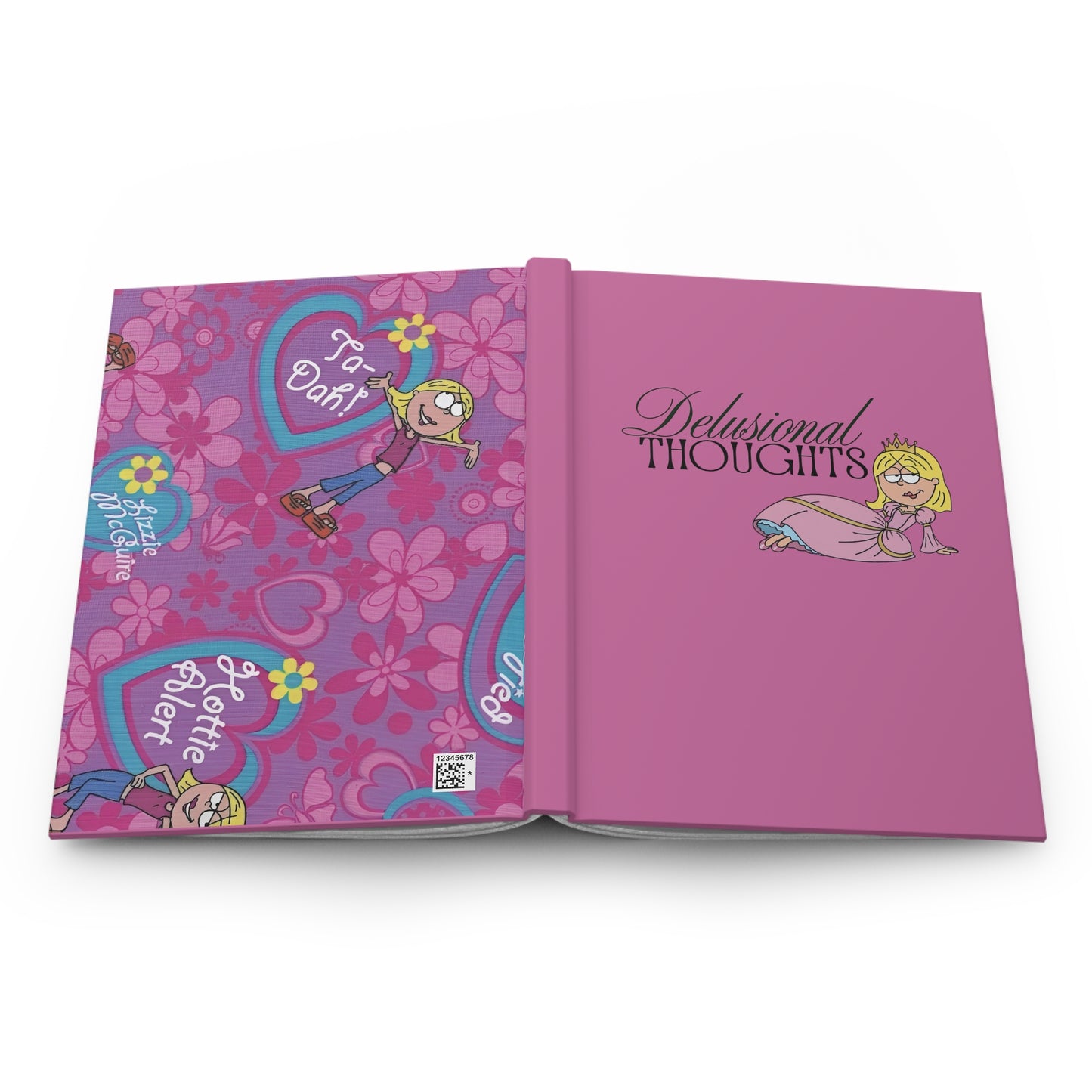 Lizzie McGuire Delusional Thoughts Hardcover Journal