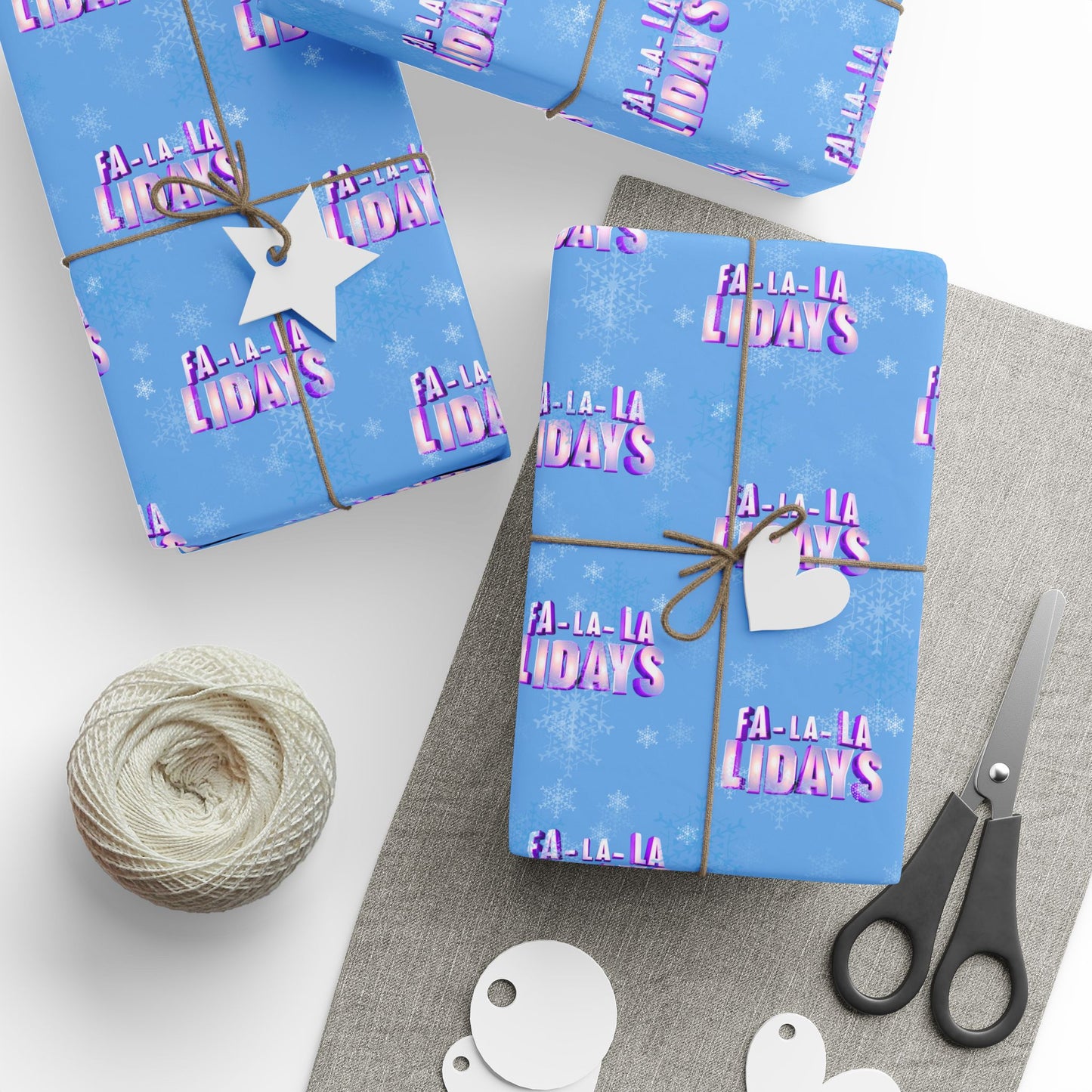 FA-LA-LALIDAYS Christmas Wrapping Paper