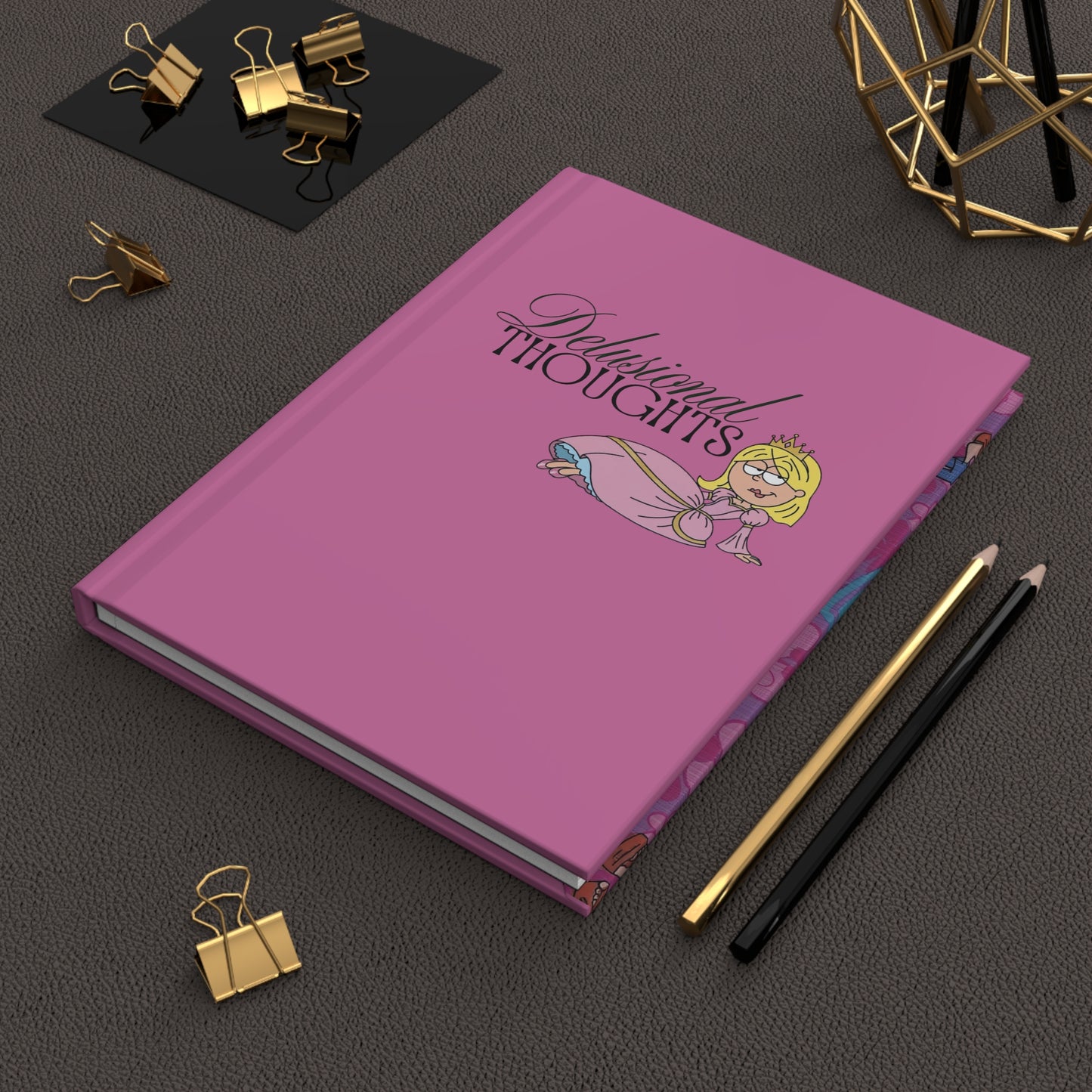 Lizzie McGuire Delusional Thoughts Hardcover Journal