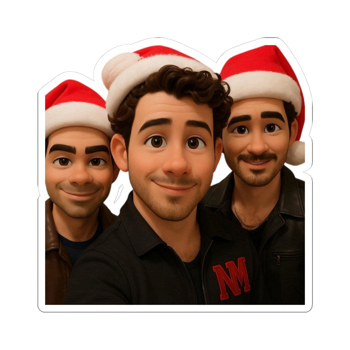 Jonas Brothers Christmas Sticker