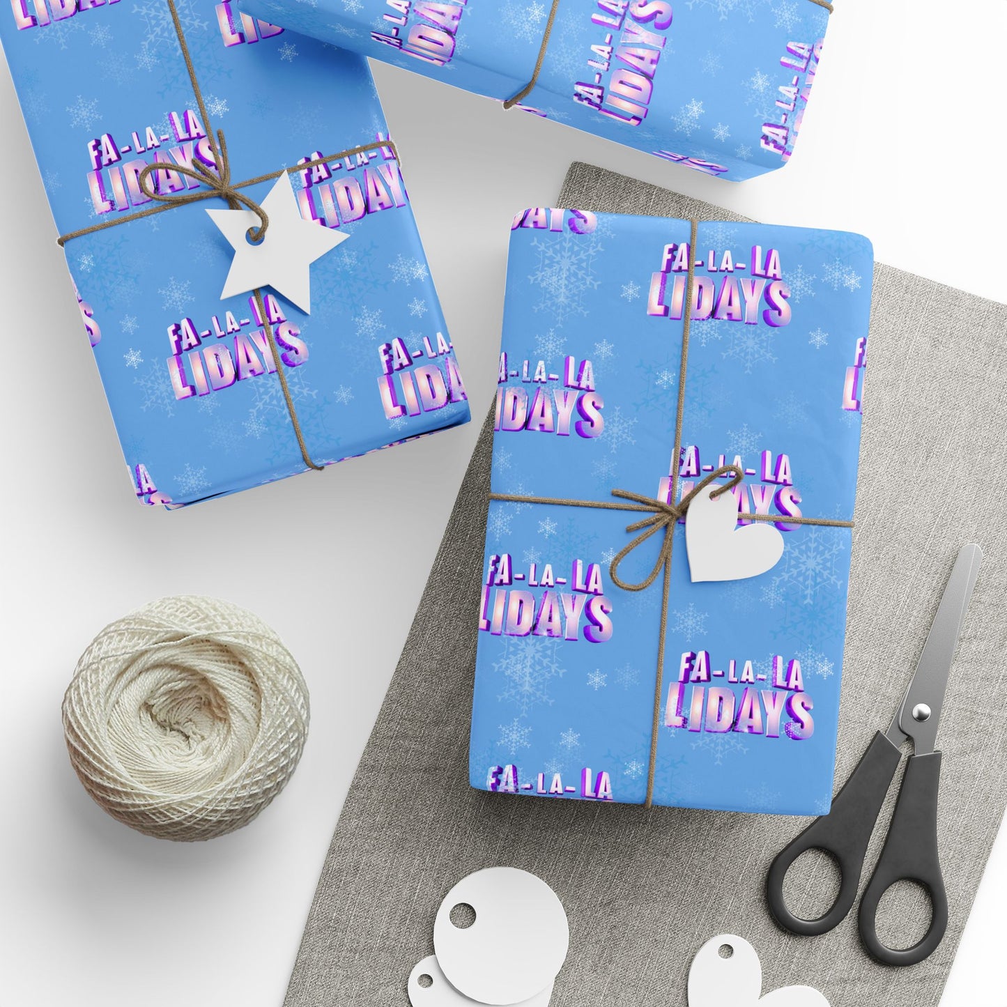 FA-LA-LALIDAYS Christmas Wrapping Paper