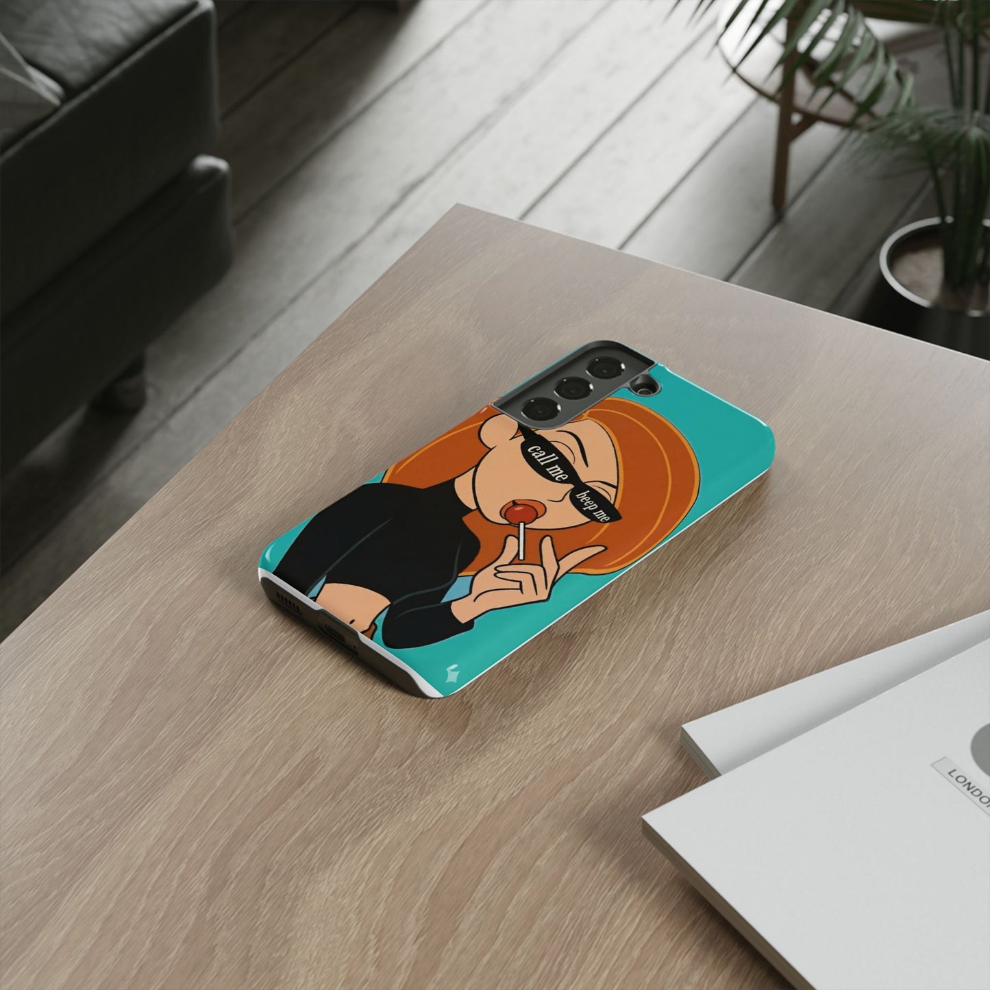 Kim Possible ’Call Me Beep Me’ Phone Case