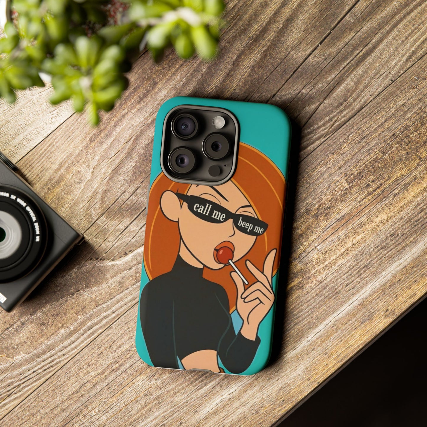 Kim Possible ’Call Me Beep Me’ Phone Case