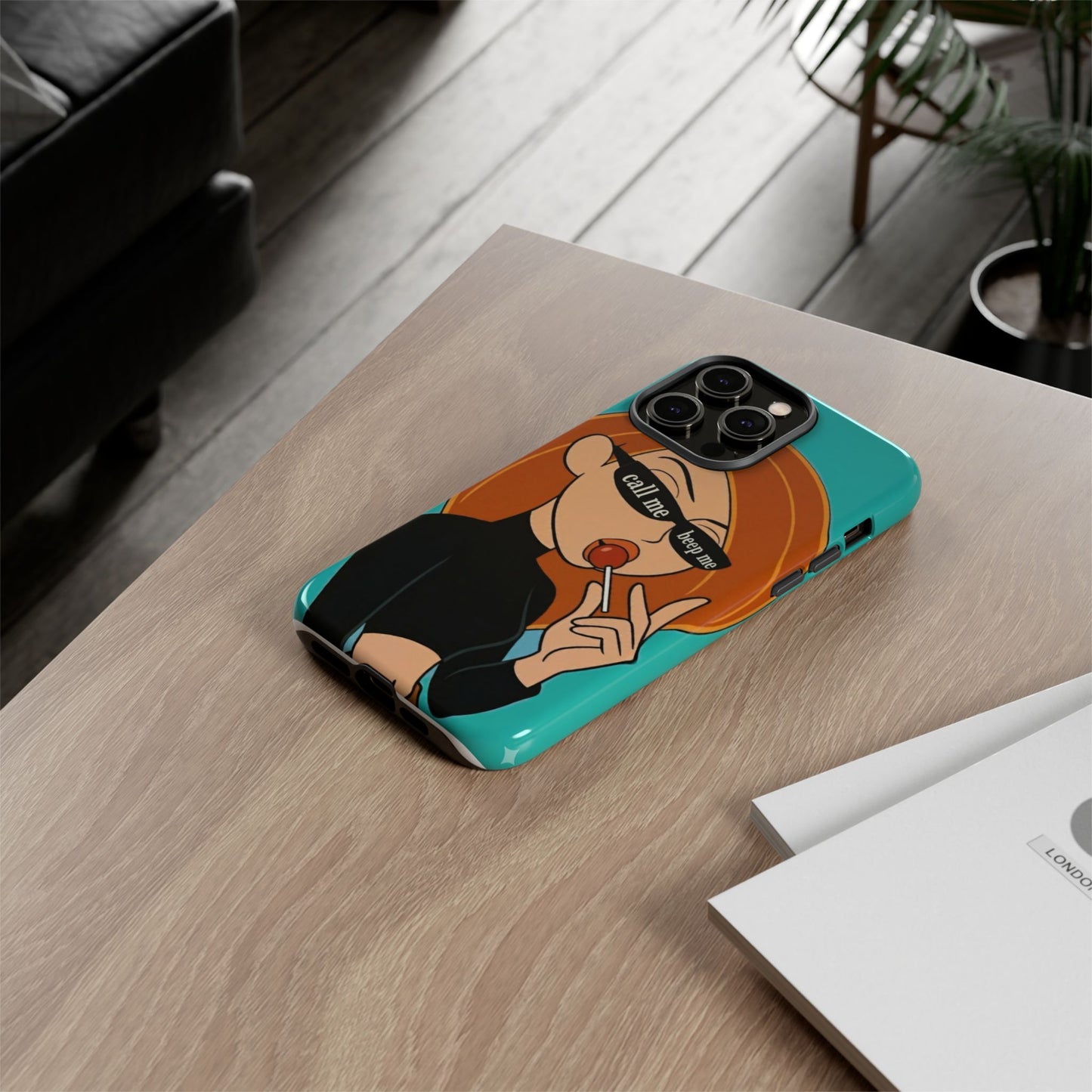 Kim Possible ’Call Me Beep Me’ Phone Case