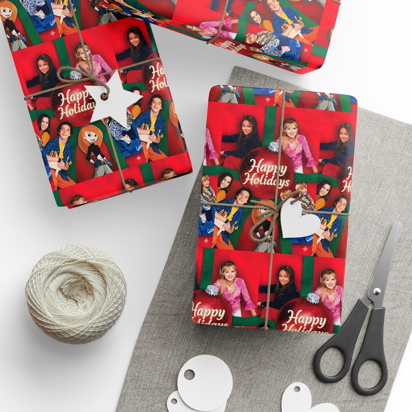 Disney Channel Christmas Wrapping Paper