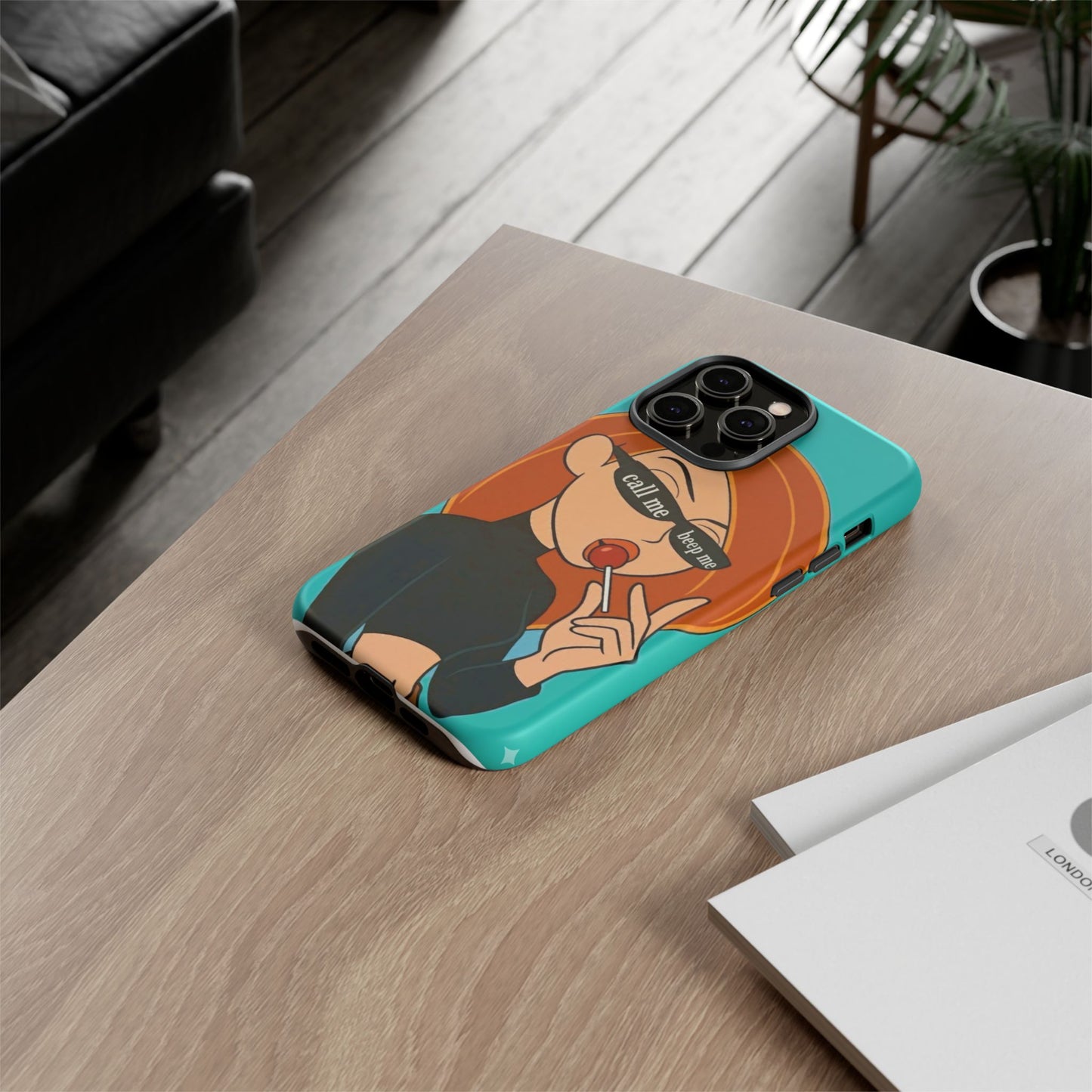 Kim Possible ’Call Me Beep Me’ Phone Case