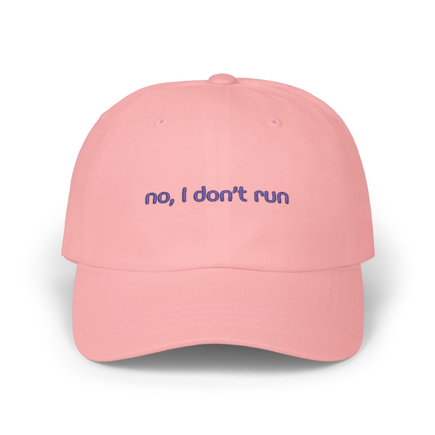 "No, I Don't Run" Alex Russo phrase Embroidered Casual Baseball Hat