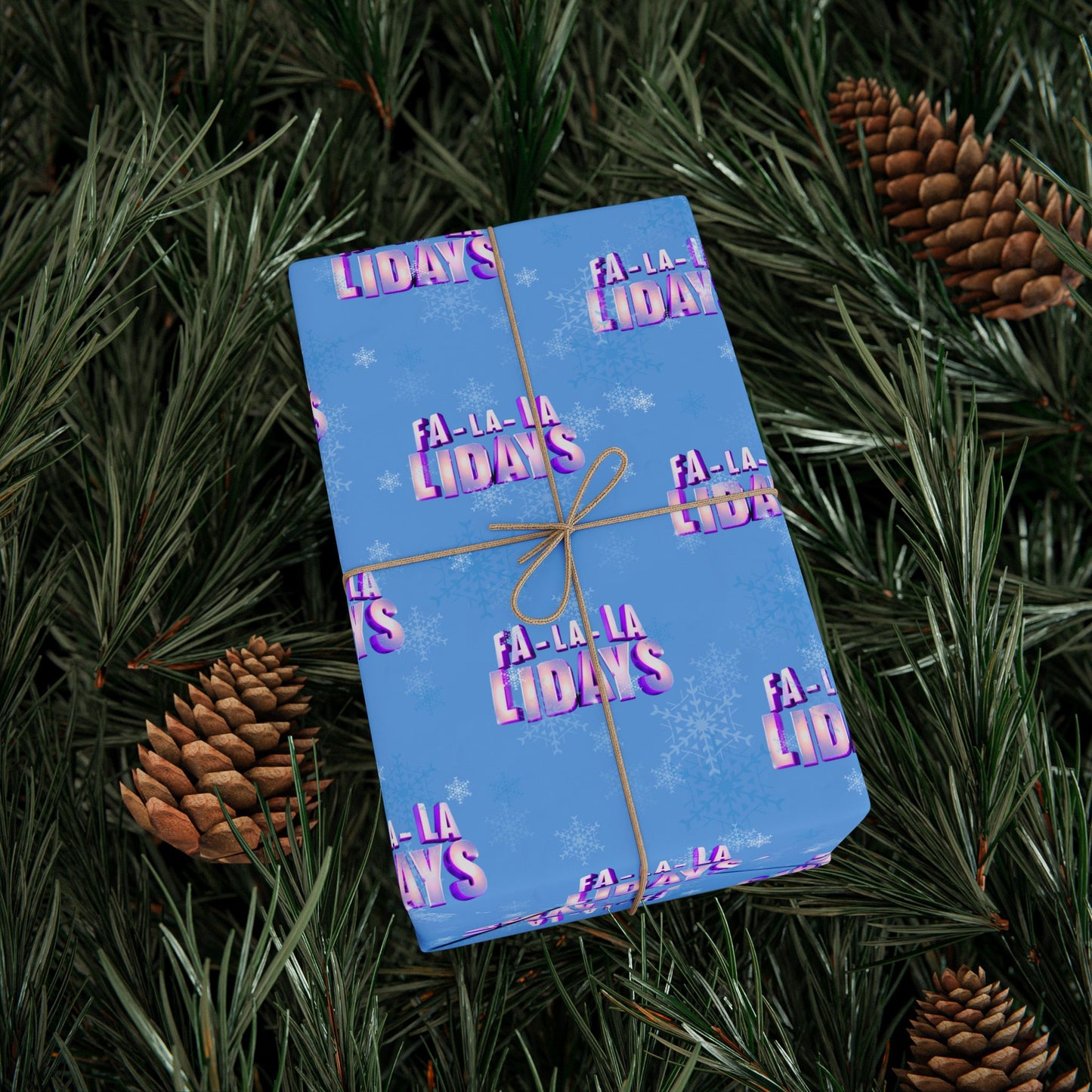 FA-LA-LALIDAYS Christmas Wrapping Paper