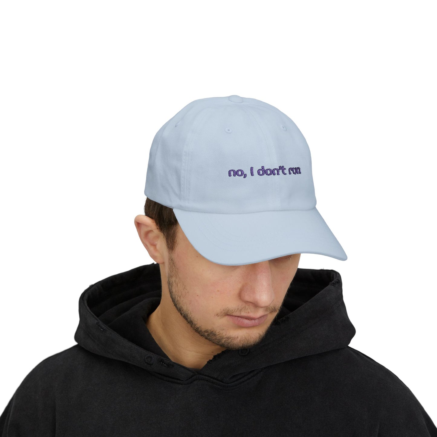 "No, I Don't Run" Alex Russo phrase Embroidered Casual Baseball Hat