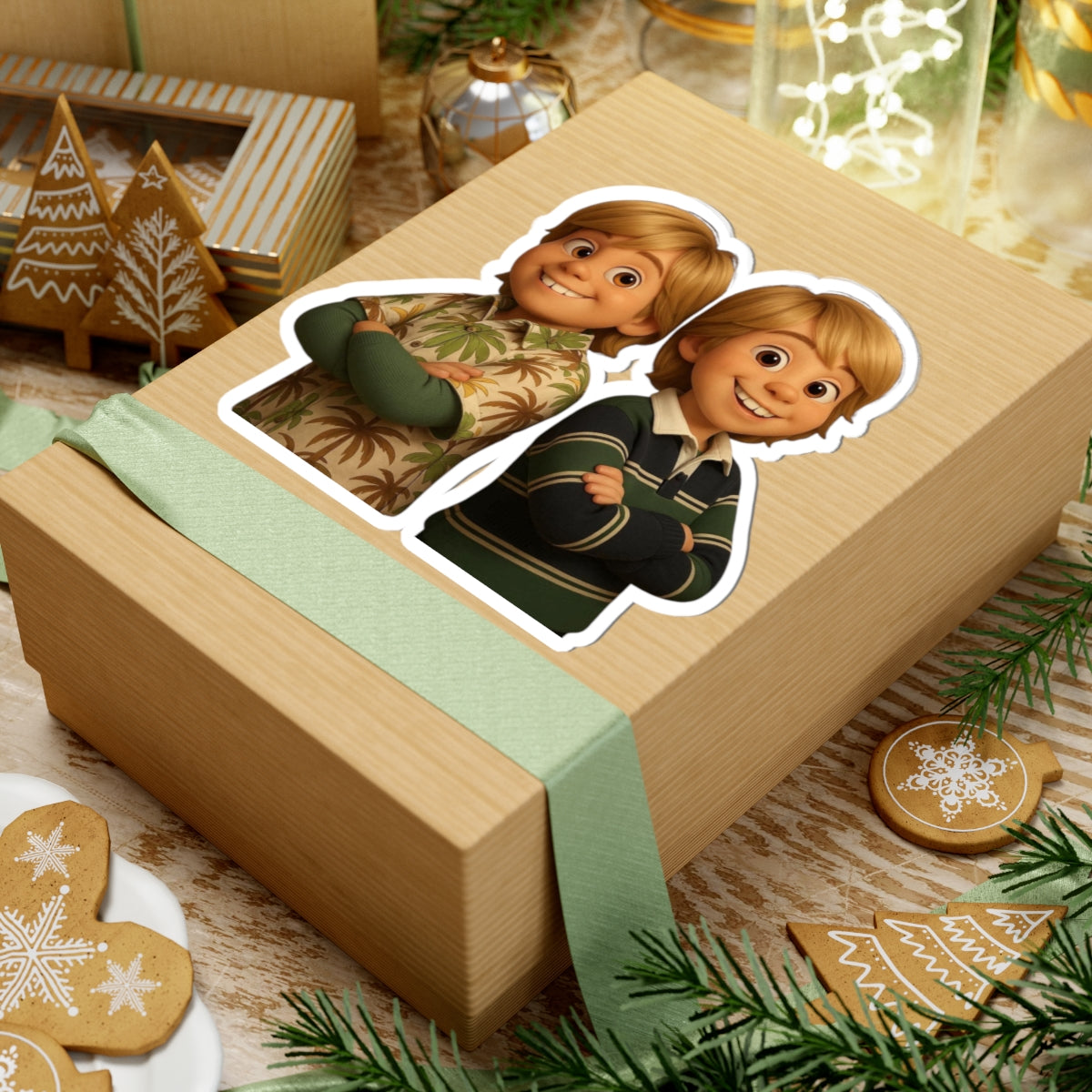 Zack and Cody Sticker