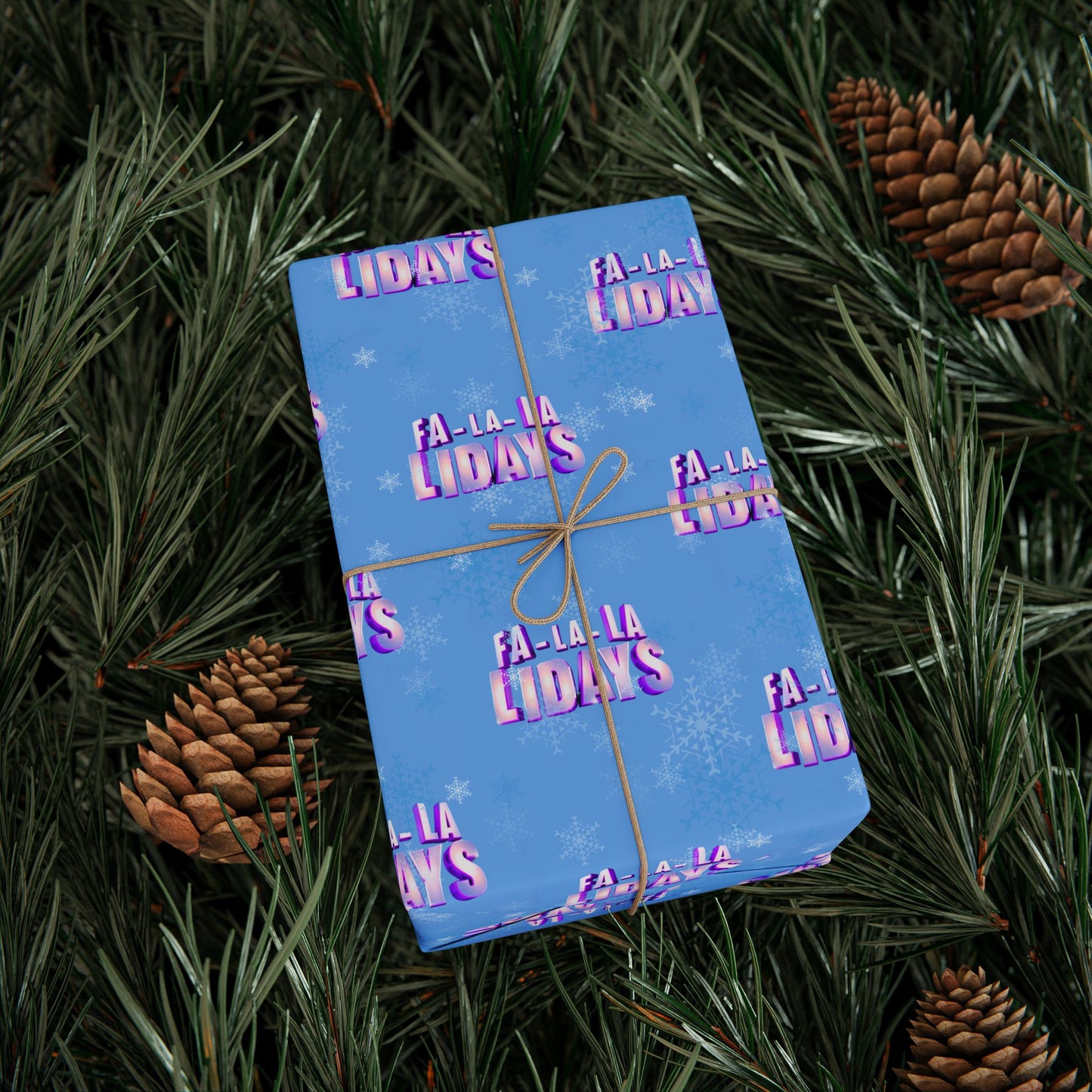 FA-LA-LALIDAYS Christmas Wrapping Paper