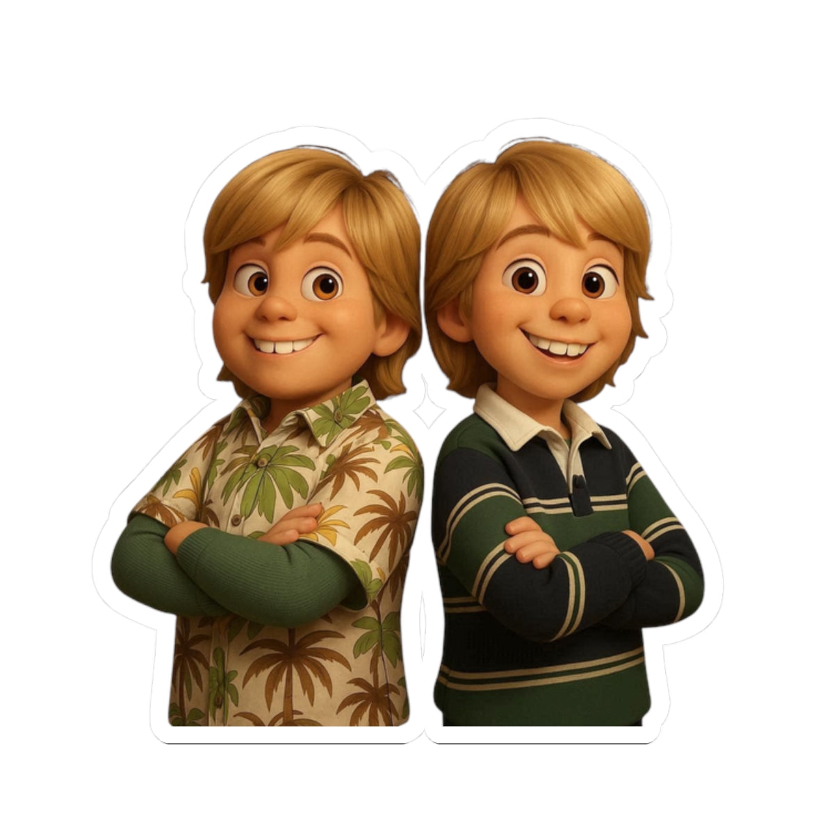 Zack and Cody Sticker