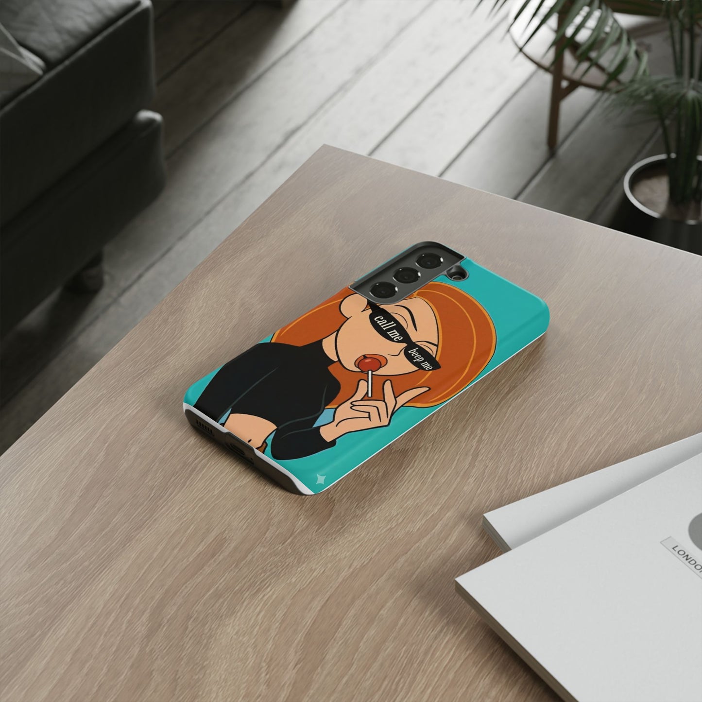 Kim Possible ’Call Me Beep Me’ Phone Case