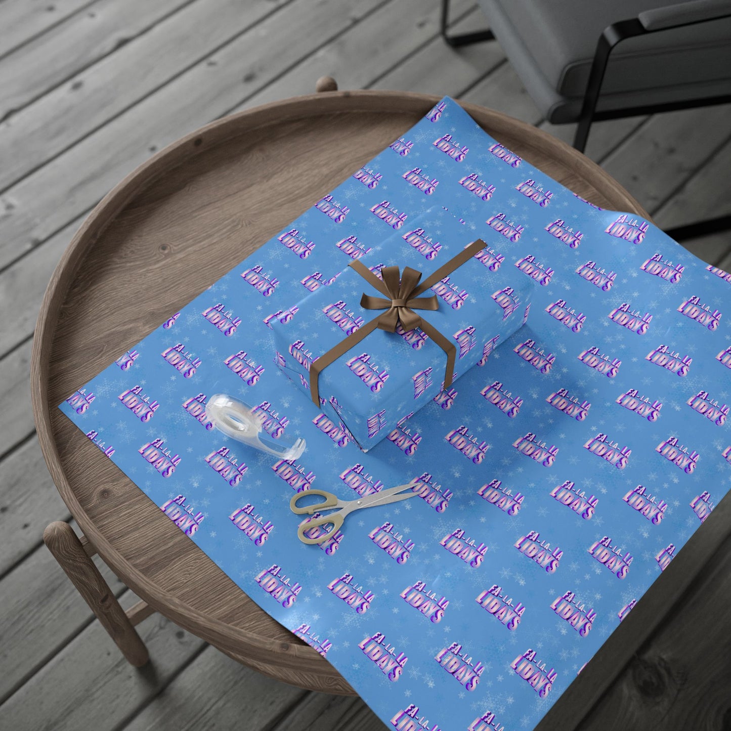 FA-LA-LALIDAYS Christmas Wrapping Paper