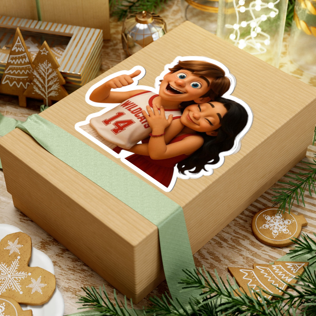 Troy and Gabriella Sticker