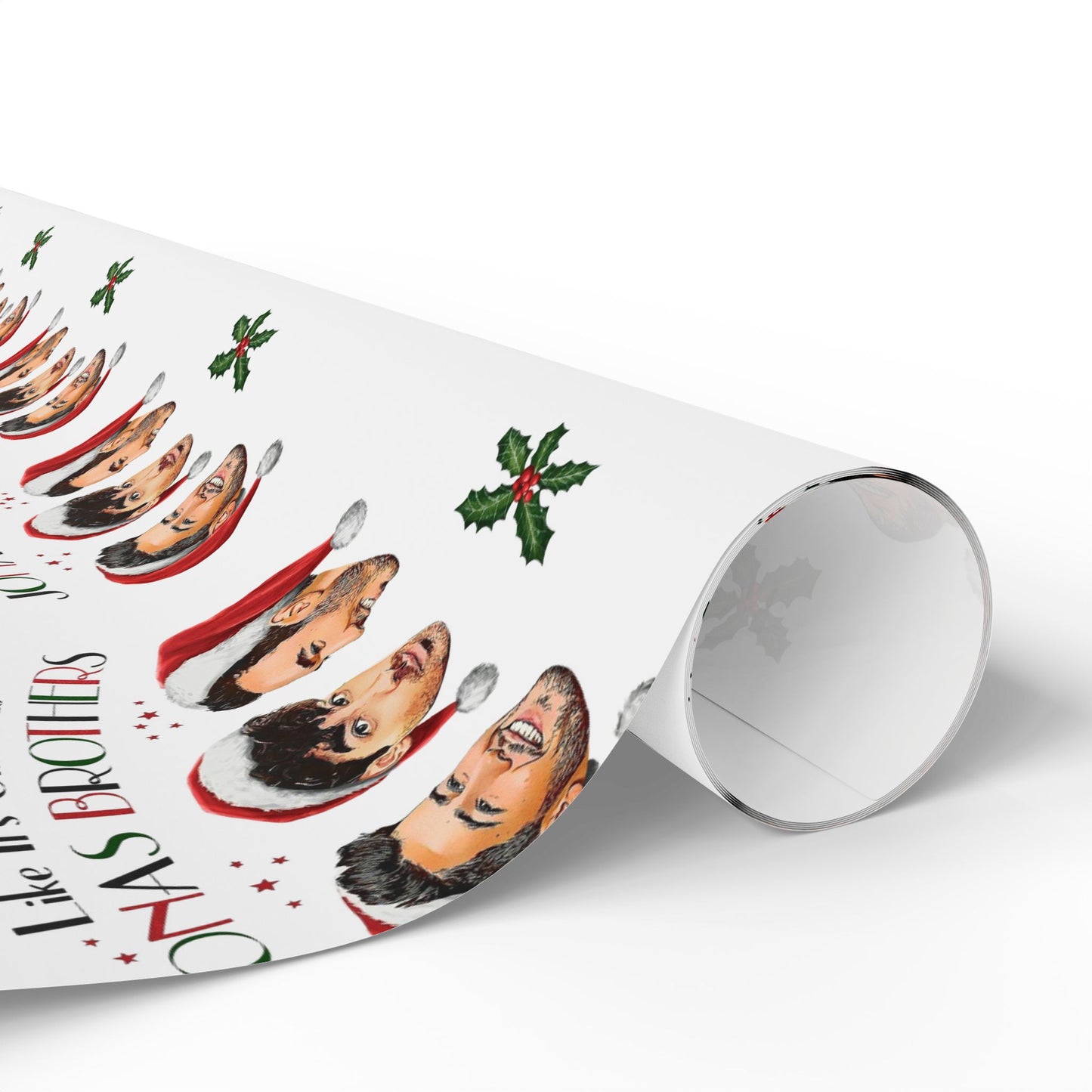 Jonas Brothers “Like it’s Christmas” Wrapping Paper