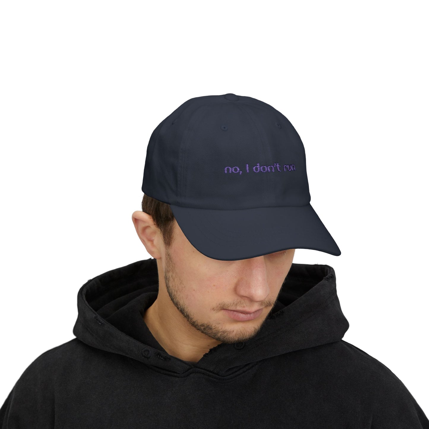 "No, I Don't Run" Alex Russo phrase Embroidered Casual Baseball Hat