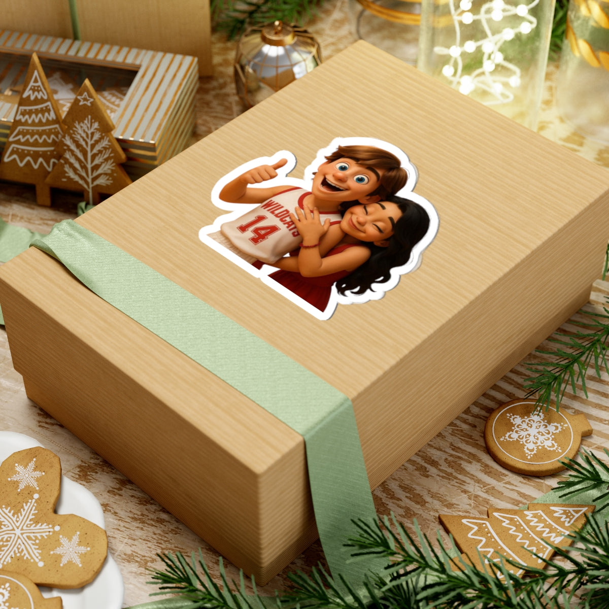 Troy and Gabriella Sticker