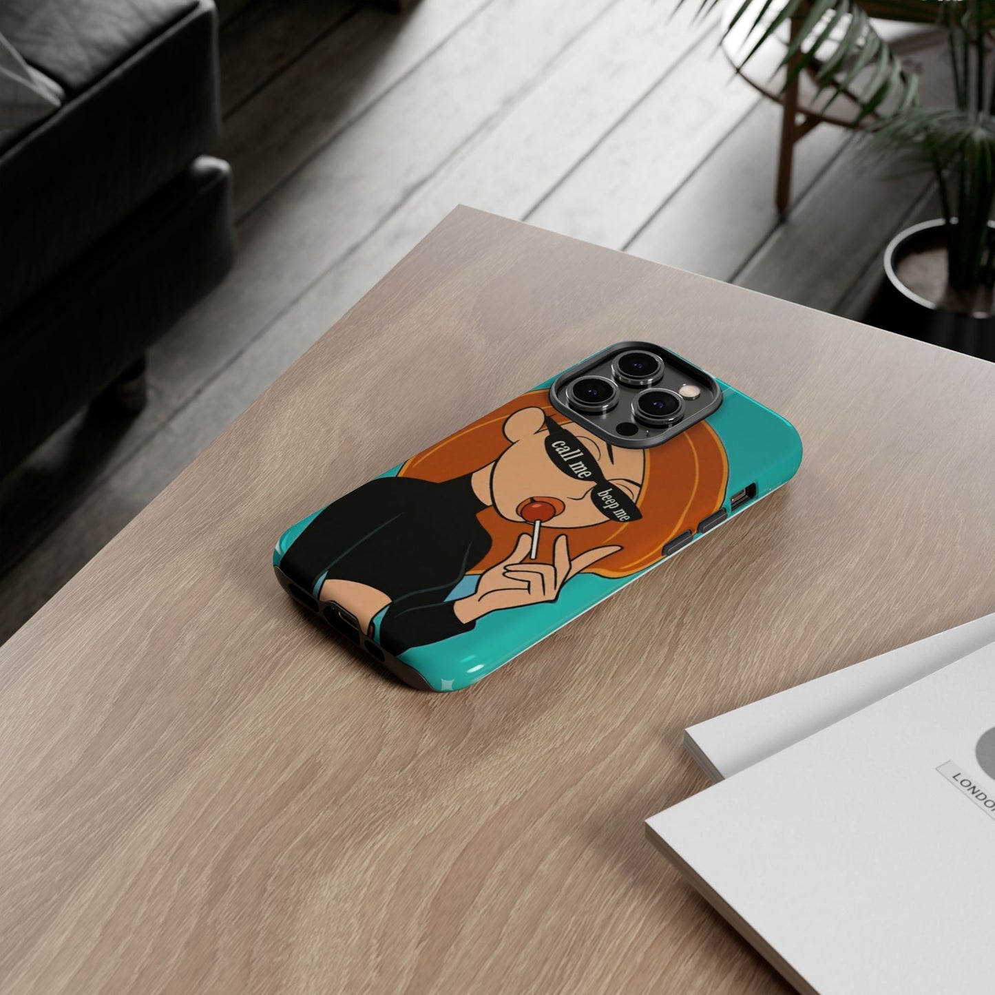 Kim Possible ’Call Me Beep Me’ Phone Case