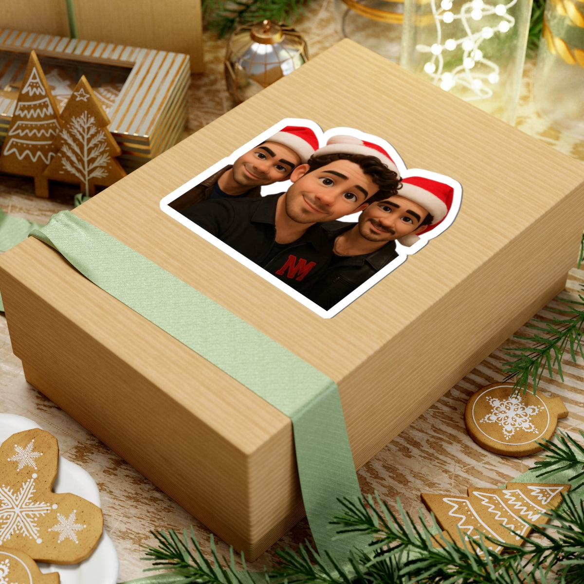 Jonas Brothers Christmas Sticker