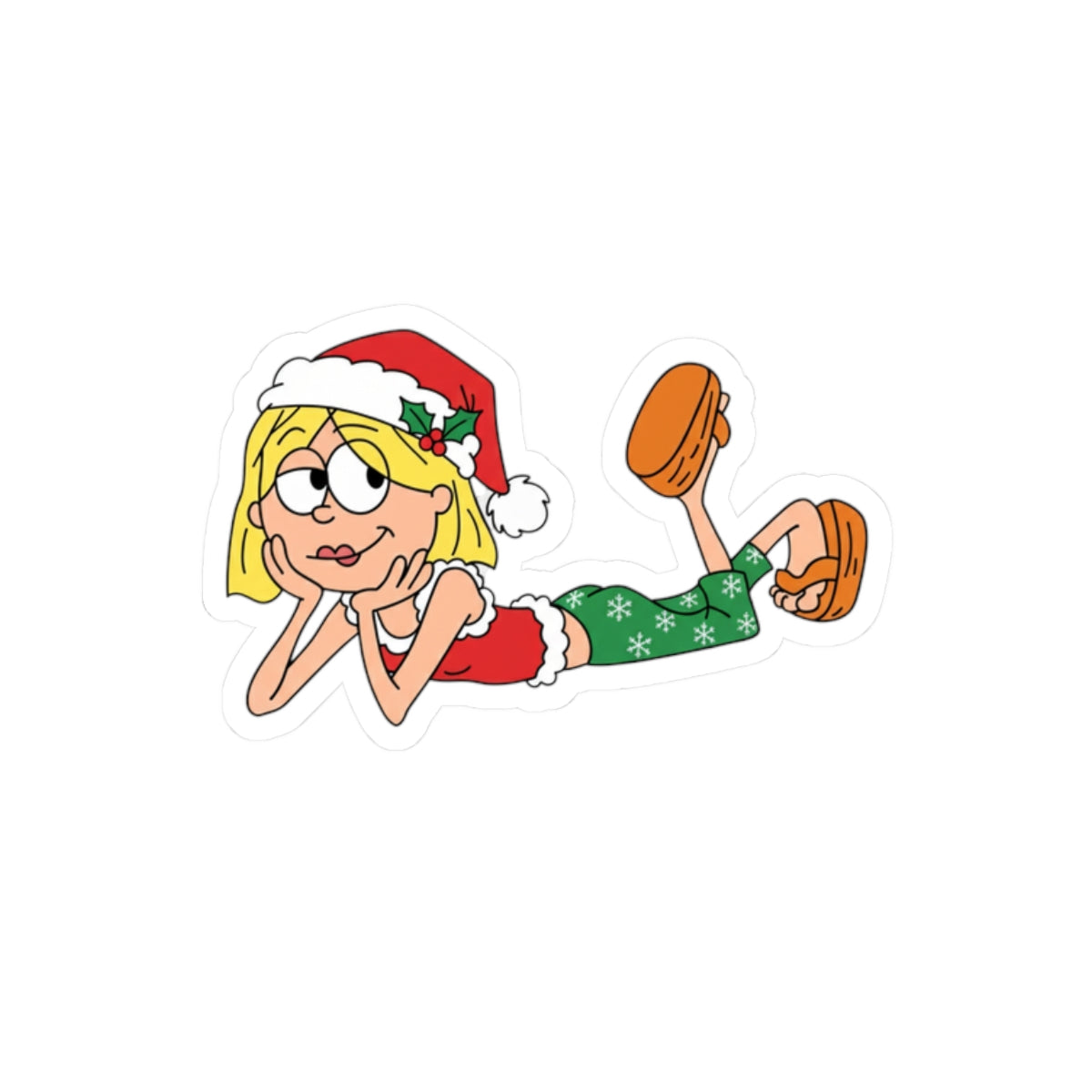 Lizzie McGuire Holiday Sticker