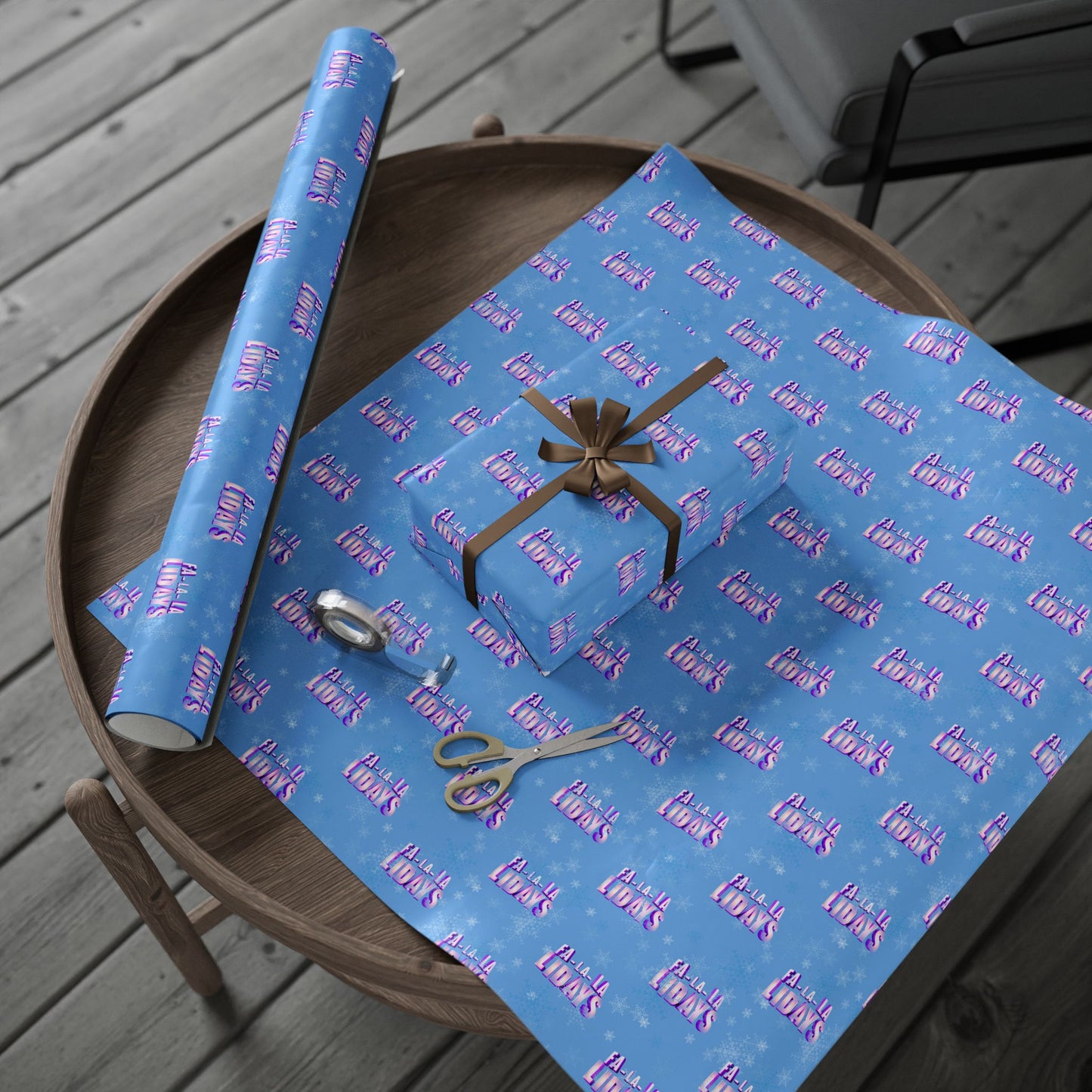 FA-LA-LALIDAYS Christmas Wrapping Paper