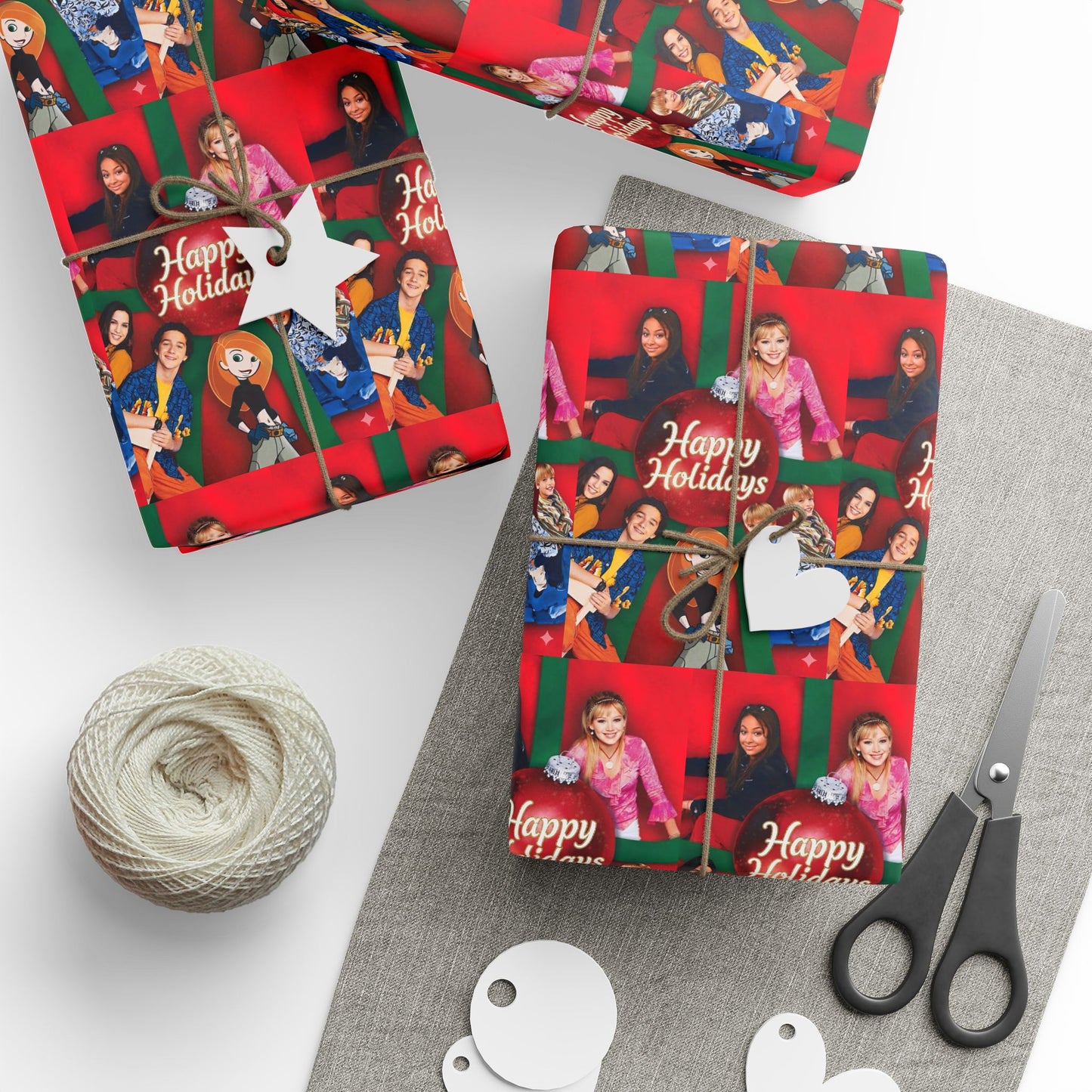 Disney Channel Christmas Wrapping Paper