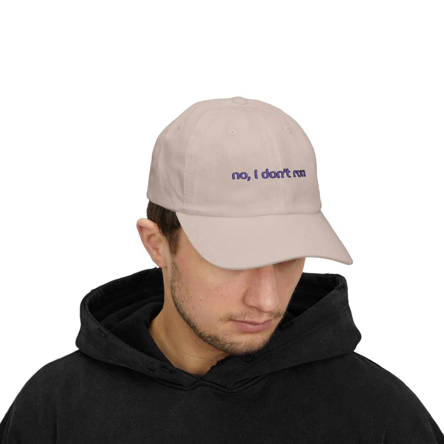 "No, I Don't Run" Alex Russo phrase Embroidered Casual Baseball Hat