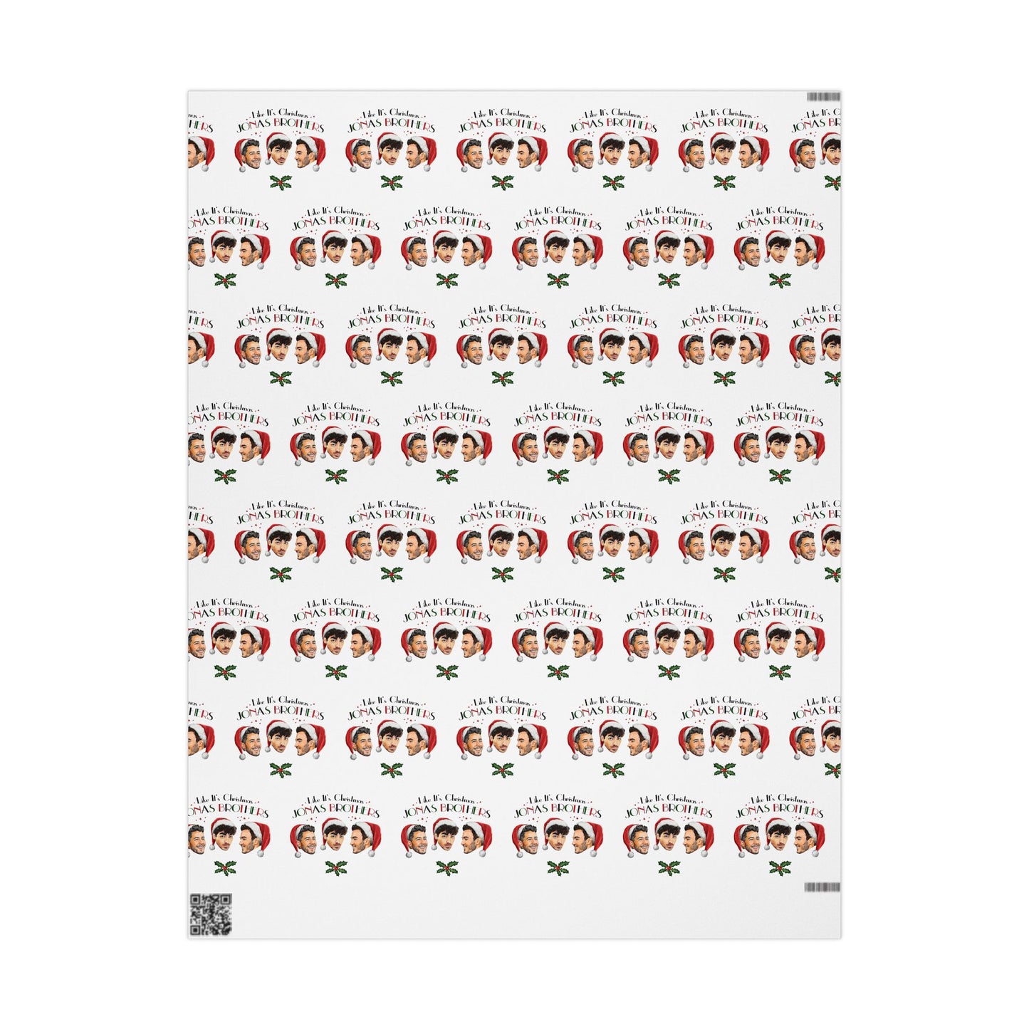 Jonas Brothers “Like it’s Christmas” Wrapping Paper