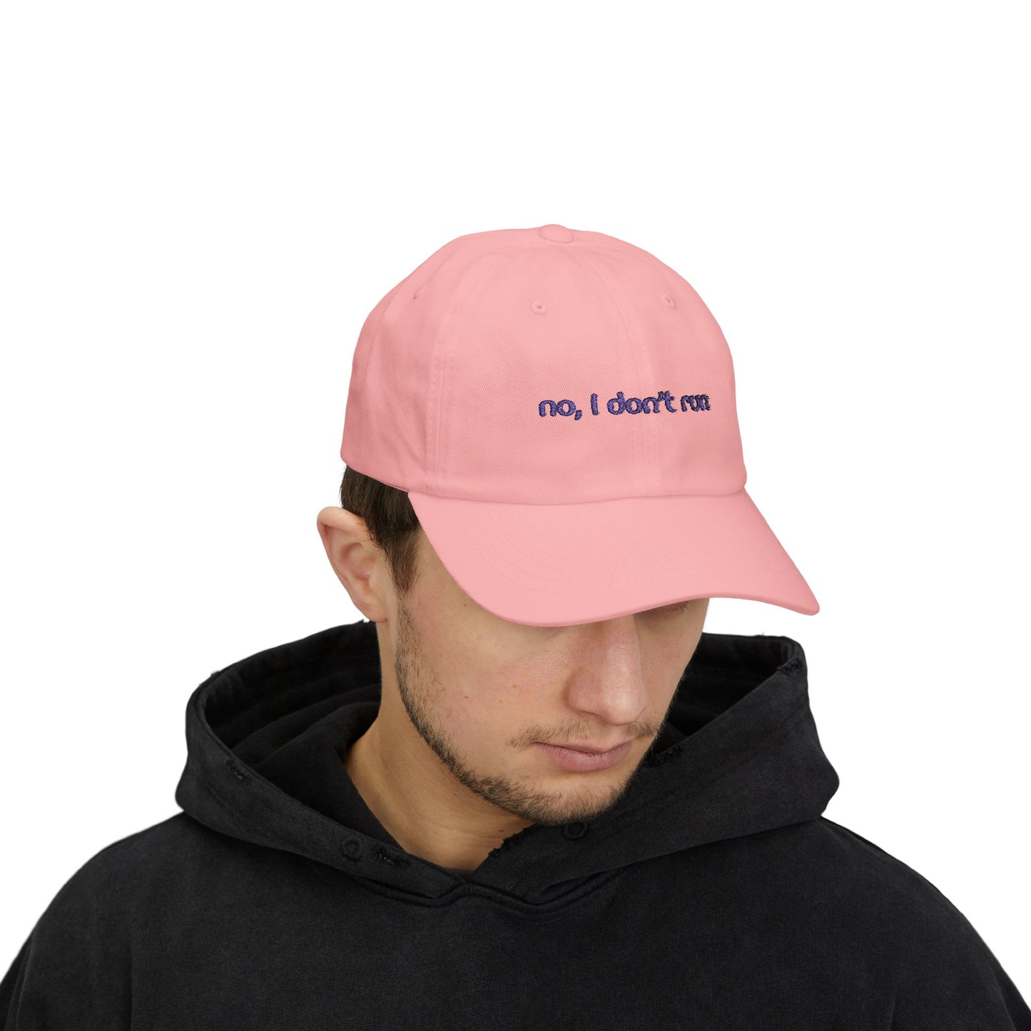 "No, I Don't Run" Alex Russo phrase Embroidered Casual Baseball Hat